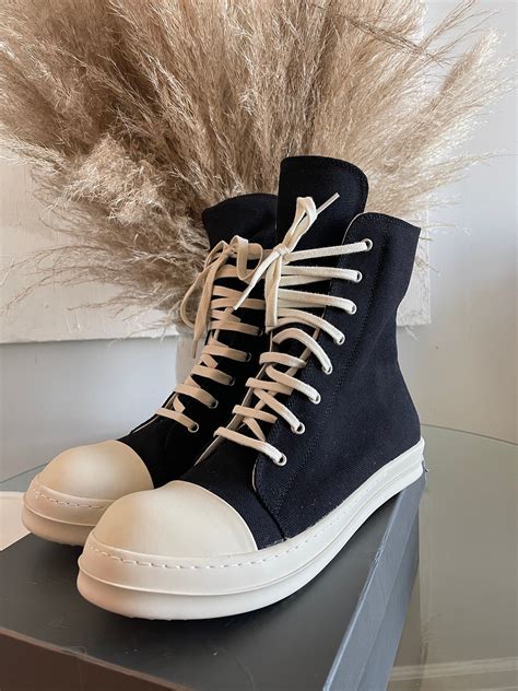 fake rick owens shoes|rick owens ramones size 9.